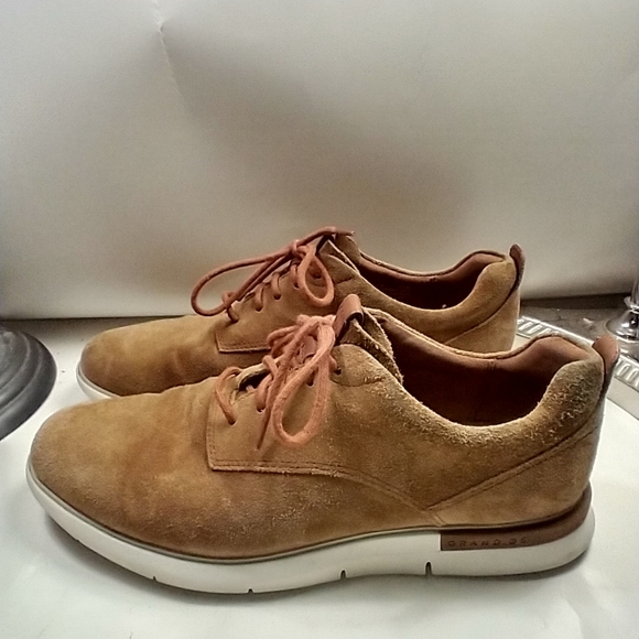 Cole Haan Grand OS Brown Suede Shoes Men's sz 9.5M - Picture 3 of 10